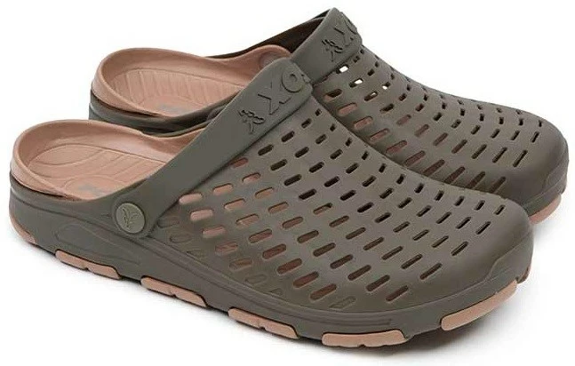 FOX Pantofle Khaki Clogs