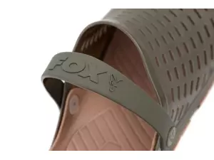 FOX Pantofle Khaki Clogs