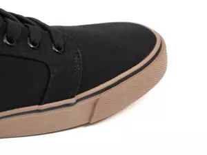 FOX Boty Black Canvas Shoe