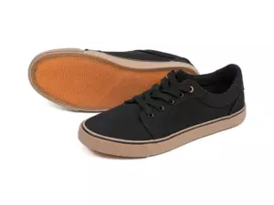 FOX Boty Black Canvas Shoe