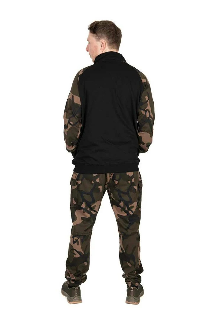 Fox Mikina LW Black Camo QTR Zip VÝPRODEJ