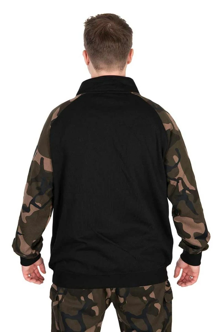Fox Mikina LW Black Camo QTR Zip VÝPRODEJ