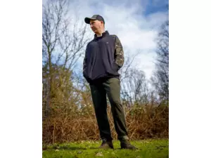 Fox Mikina LW Black Camo QTR Zip VÝPRODEJ