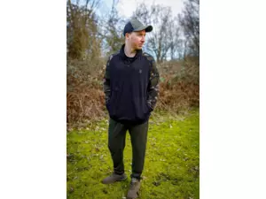 Fox Mikina LW Black Camo QTR Zip VÝPRODEJ