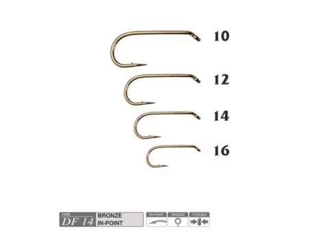 Traper muškařský háček Hikara DF14 25ks