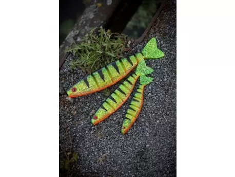 Fox Rage Gumová Nástraha Pro shad Jointed UV Perch VÝPRODEJ