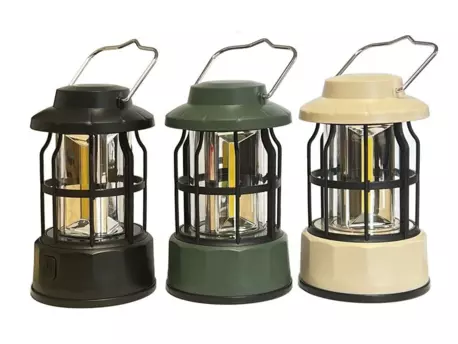 Konnoc S-3524 3W LED COB kempingová svítilna