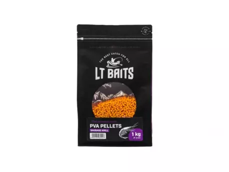 LT BAITS SSK Sausage Krill PVA Peletky 3mm 1kg
