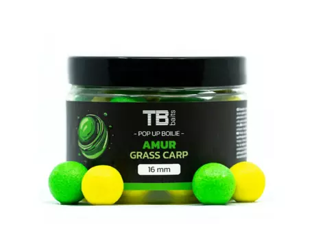 TB Baits Plovoucí boilie Pop-Up Amur + NHDC 50 g 16 mm