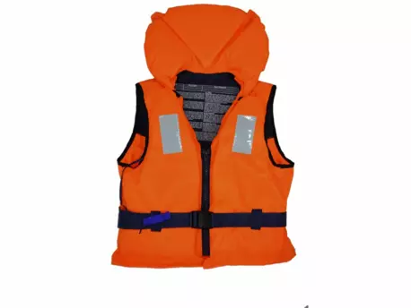 Oranžová plovací vesta 100N