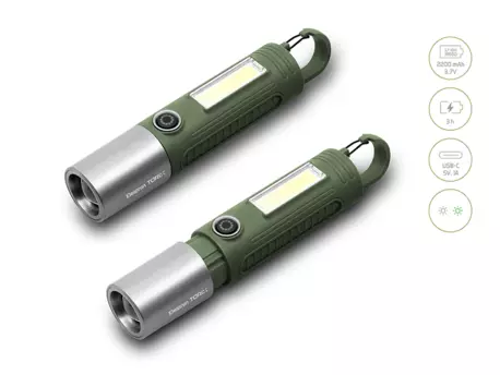 Kempingové svítidlo Delphin Torix