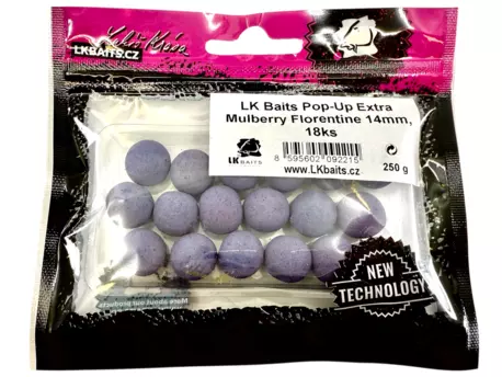 LK Baits Pop-Up Extra Mulberry Florentine 14mm, 18ks