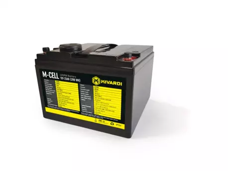 MIVARDI M-CELL LiFePO4 12V 23Ah + 5A nabíječka