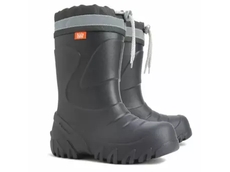 DEMAR - Dětské zateplené holínky MAMMUT S 0300 I grafit