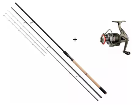 DAM prut Detek Light Feeder 3,6m 50g + Naviják SPX AKCE