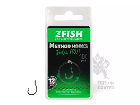 ZFISH Háčky Method Feeder PRO 1