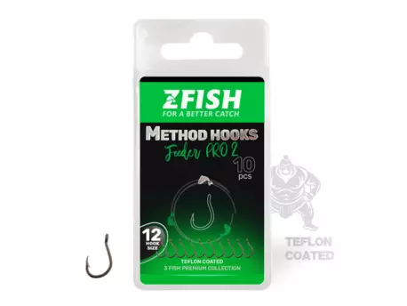 ZFISH Háčky Method Feeder PRO 2