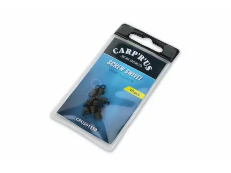 CARP ´R´ US Carp´R´Us Obratlík s vrutem Screw Swivel 10ks