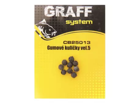 Graffishing Kulička gumová vel.5 15ks/bal VÝPRODEJ