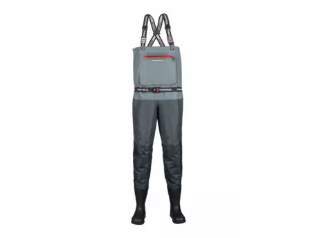 FINNTRAIL Brodící kalhoty WADERS AIRMAN GREY Vel. 45 XL VÝPRODEJ