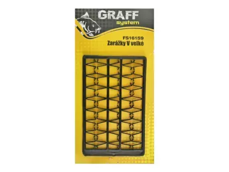 Graffishing Zarážky na boilies a pelety L hnědá VÝPRODEJ