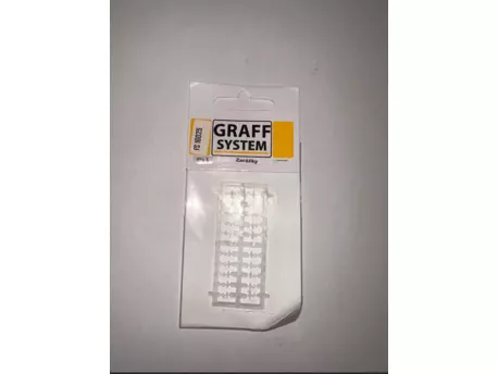 GRAFF - Zarážky klobouček čiré VÝPRODEJ