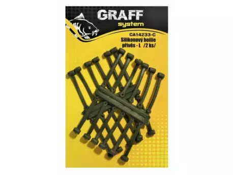 GRAFF Silikonový boilie přívěs ČERNÝ VÝPRODEJ