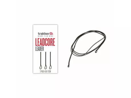 Trakker Products Trakker Hotové leadery Leadcore Leader (75cm) 3ks