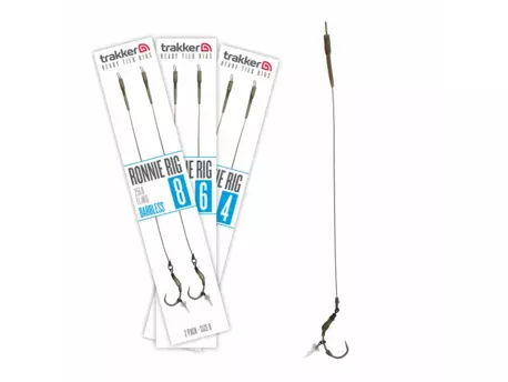 Trakker Products Trakker Hotové návazce Ronnie Rig (Barbless) 2ks