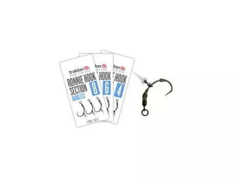 Trakker Products Trakker Koncová část návazce Ronnie Hook Section (Barbless) 3ks