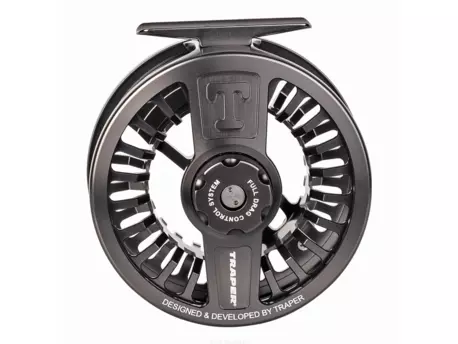 TRAPER Muškařský naviják Warrior DH Gun Smoked