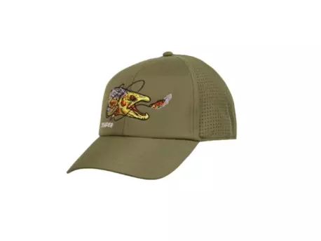 TRAPER Kšiltovka Active Trout Olive