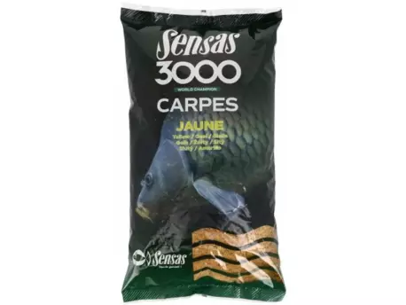 SENSAS Krmení 3000 Carpes Jaune (kapr žlutý) 1kg