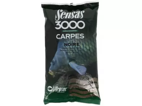 SENSAS Krmení 3000 Carpes Noir (kapr černý zima) 1kg