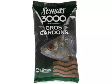 SENSAS Krmení 3000 Gros Gardons (velká plotice) 1kg