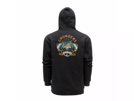 Displacement DWR Hoodie Tuna Tattoo Black L