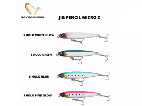 Savage Gear Wobler 3D Jig Pencil Micro Z S 3,8cm 5gr