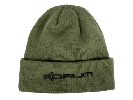 Korum Čepice Classic Olive Beanie AKCE