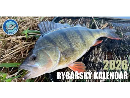 Stolní rybářský kalendář na rok 2026