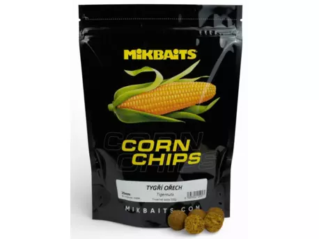MIKBAITS Corn Chips boilie 300g - Tygří ořech 24mm