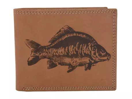 Mercucio Pánská peněženka natural Kapr Lysec