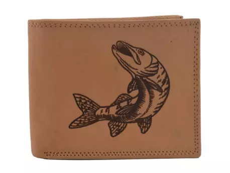 Mercucio Pánská peněženka Natural Štika