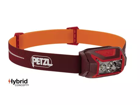 Petzl čelovky - Actik Core červená 2025