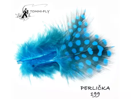 Tommi Fly PEŘÍ PERLIČKA - tyrkysové