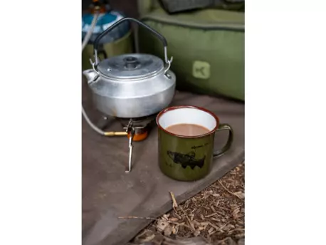 Korum Hrnek Classic Enamel Mug Tench 330 ml Lín VÝPRODEJ