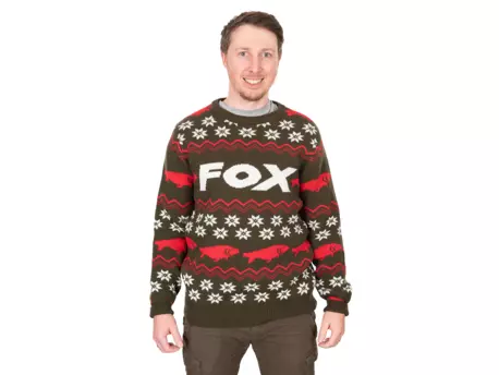 Fox Svetr Xmas Jumper