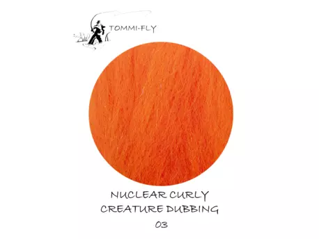 Nuclear Curly Creature dubbing - Orange