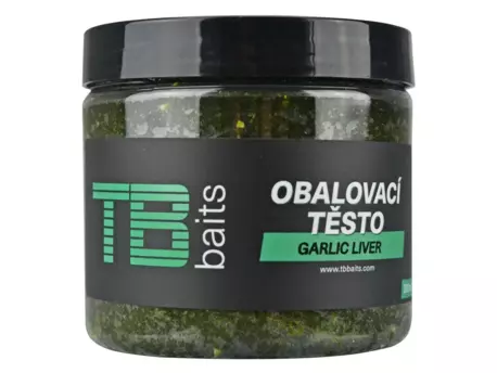 TB Baits Obalovací pasta 200 ml Garlic Liver VÝPRODEJ