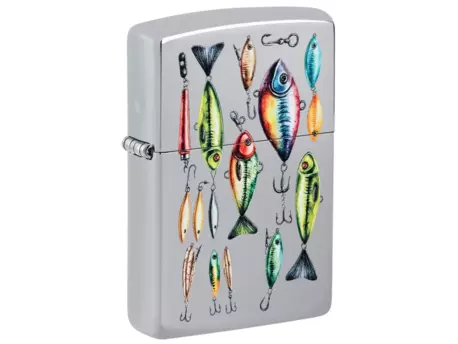 ZIPPO benzínový zapalovač Fishing Hooks
