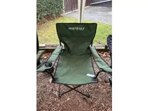 Mistrall rybářská židle zelená s područkami VYSTAVENÝ KUS